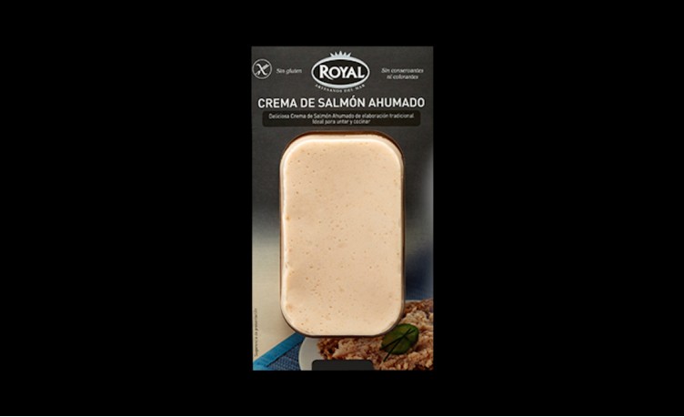 crema de salmón